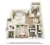One Bedroom One Bath B1, B2